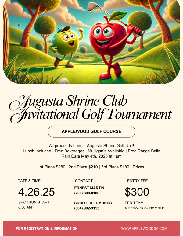 Augusta Shrine Club 4 Man Scramble