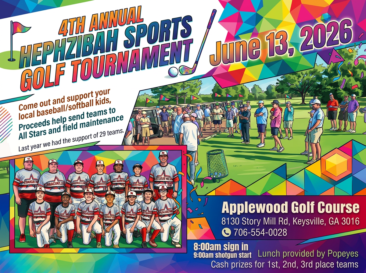 4th Annual Hephzibah Sports Golf Tournament